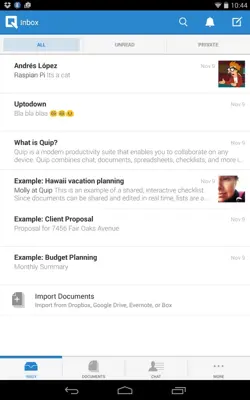 Quip android App screenshot 4